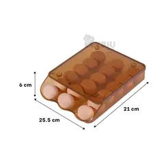 RYBIU IMPORT - Bandeja para Fridge en Color Marron Y+Ligas de Regalo