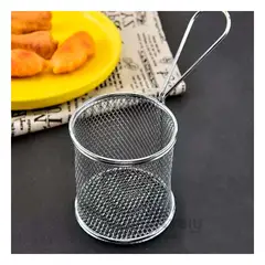 RYBIU IMPORT - Cesta para Papas 165x88x118cm Plateada Y+Papel de Regalo