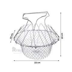 RYBIU IMPORT - Freidora para Nuggets de 23 cm Y+Ligas de Regalo