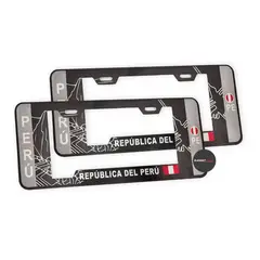 JET - Portaplaca Estilo Europeo Universal 2pcs