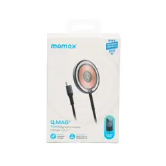 MOMAX - Cargador inalámbrico con tecnología Q-Mag 2