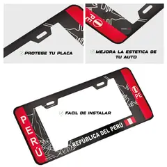 JETION - Portaplaca Estilo Europeo Universal 2pcs