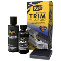 MEGUIARS - Kit Restaurador de Plásticos Durabilidad 5 años