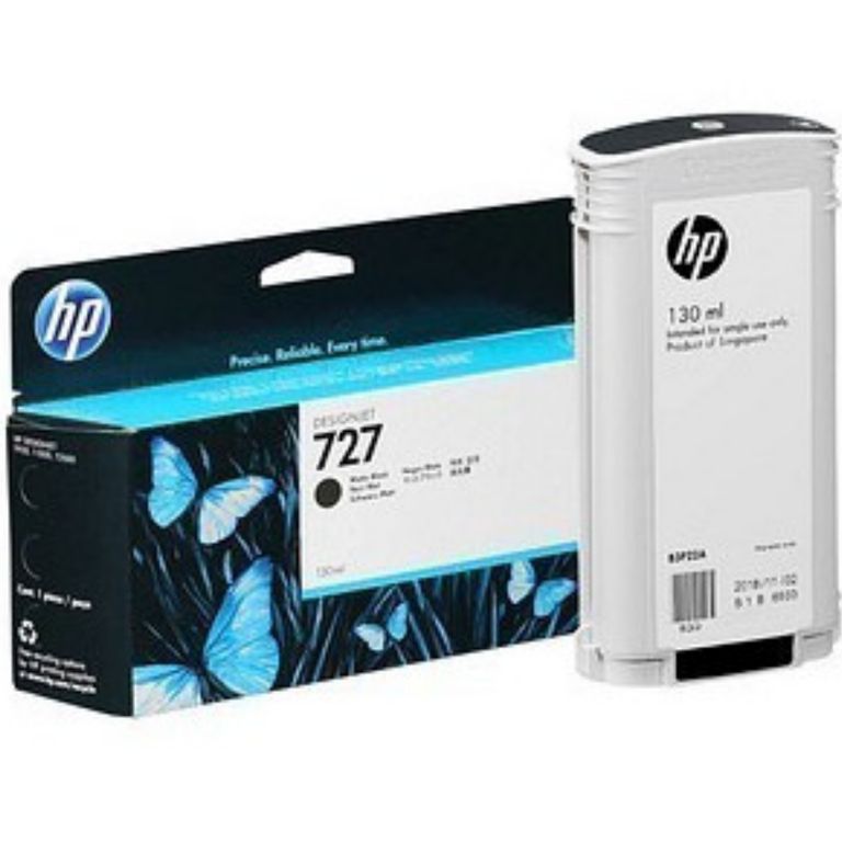 Tinta 727A Matte Black Original 130 ml