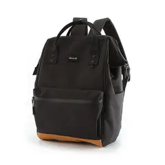 HIMAWARI - - Mochila Unisex escolar de viaje con USB - Negro