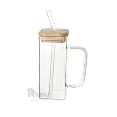 RYBIU IMPORT - Frasco con Estilo en Transparente 350ml Y+Regalo Stickers