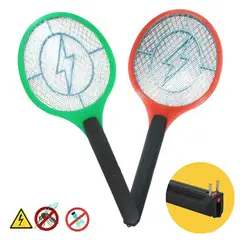 GENERICO - Pack x2 Raquetas eléctricas 50cm matamoscas y recargable