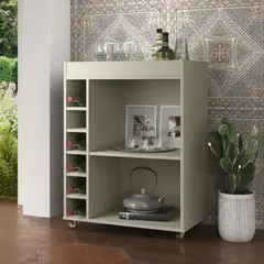 GENERICO - Mueble de Bar Daiki Blanco R&R MUEBLES