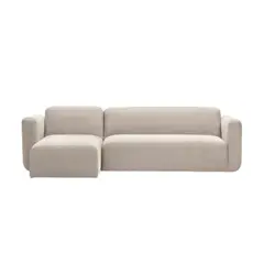 YOLODECORO - Seccional con Chaise Longue a la Izquierda Neom Beige