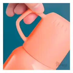 GENERICO - Termo Util Atractivo en Naranja 500ml Y+Regalo Stickers