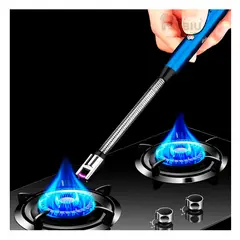 GENERICO - Encendedores de Cocina Recargables Azul Y+Regalo Agendita