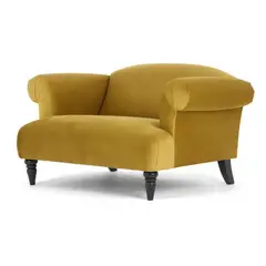 YOLODECORO - Butaca para 2 Claudia Ocre