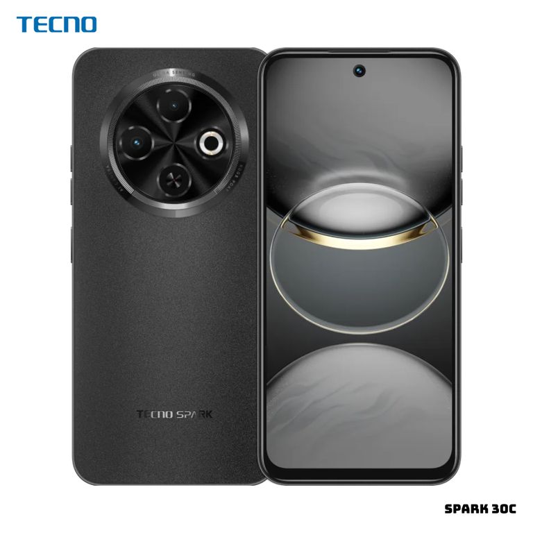 CELULAR TECNO SPARK 30C 4GB RAM 256 ROM - ORBIT BLACK