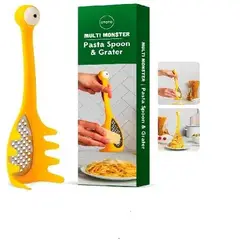 GENERICO - Pack 3 Cucharon spageti y rayador queso multifuncion