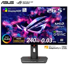ASUS - Monitor Rog Strix OLED XG27AQDMG 27 WQHD 2K 240HZ 0.3MS GTG