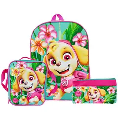 SCOOL - Set Ranger Mochila Lonchera Cartuchera Paw Patrol 3D