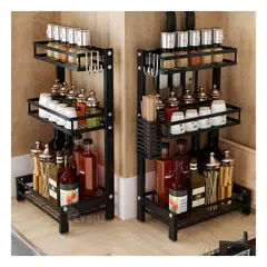 GENERICO - Organizador Para el Hogar de Color Negro Y+Papel de Regalo