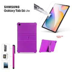 GENERICO - Funda + Mica + Lapiz para Samsung Tab S6 Lite SM-P610 P620 2020 / 2024