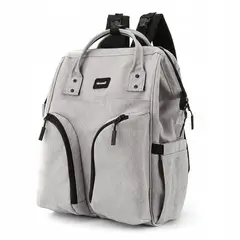 HIMAWARI - - Mochila Fallon para laptop 14 pulgadas - Gris Claro