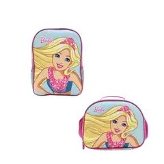 CHILDRENS CLUB - Set de Mochila escolar x2 piezas - Barbie