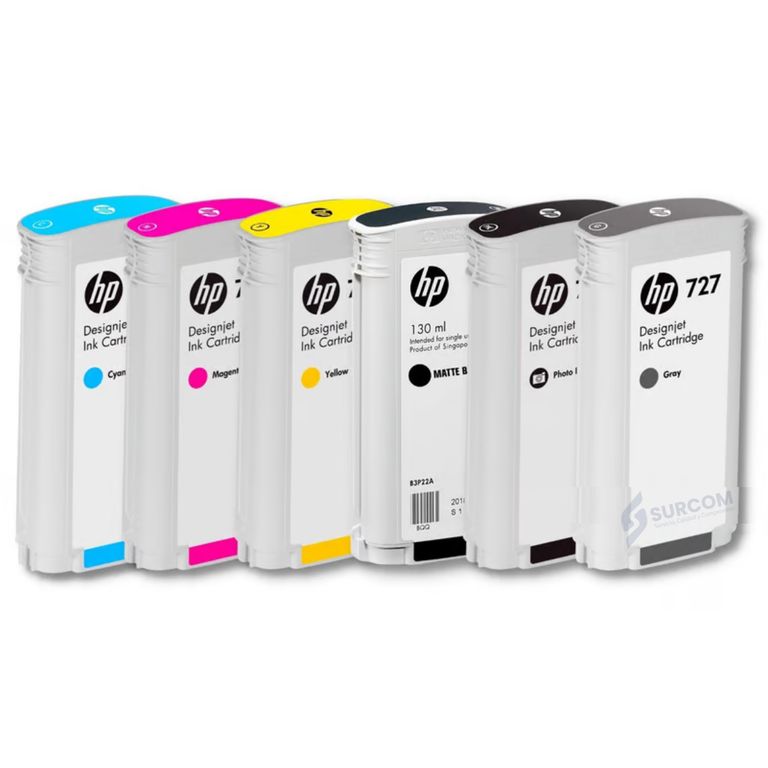Kit de Tintas 727 Original 300 ml