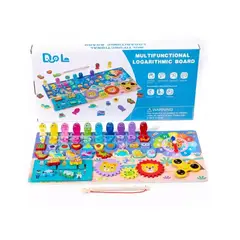 GENERICO - Tablero de Aprendizaje Montessori de Madera 8 en 1