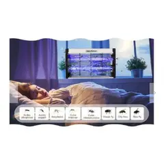 GENERICO - Panel matamosquito insectocutor zancudos polilla