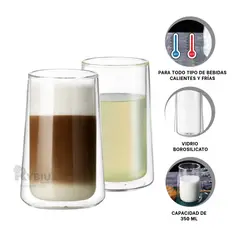 GENERICO - Recipiente para Infusiones en 350ml Y+Ligas de Regalo