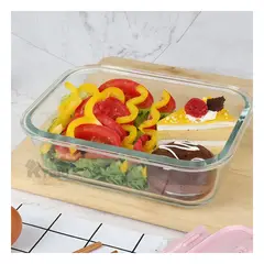 GENERICO - Contenedor de Vidrio Rosado 410ml Y+Banderitas Adhesivas