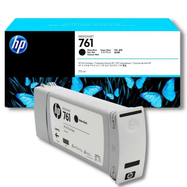 Tinta 761 Matte Black (CM997A) 775 ml Original