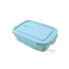 GENERICO - Envase Grande con Cubridor 1040ml Celeste Y+Gift Stickers