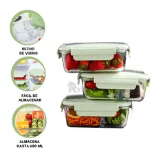 GENERICO - Envase Adecuado para Sopas 1040ml Verde Y+Regalo Stickers