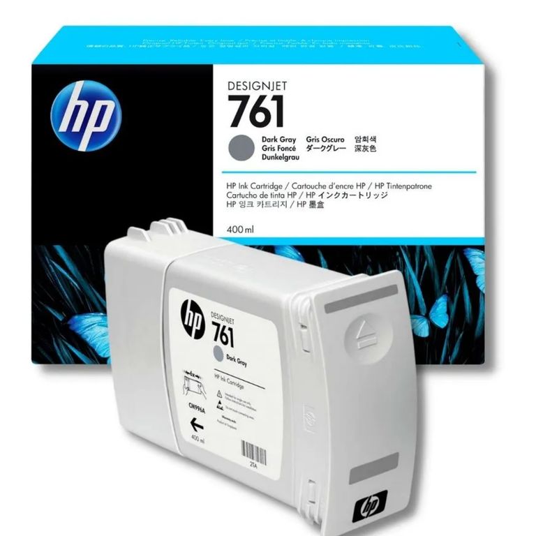 Tinta 761 Dark Gray Original 400 ml