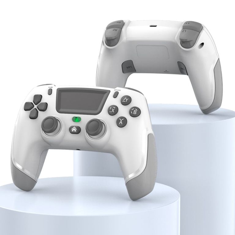 Mando para PS4 Switch PC Blanco con Botones Traseros Alternativ p06