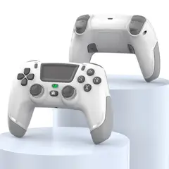 VARIOS - Mando para PS4 Switch PC Blanco con Botones Traseros Alternativ p06