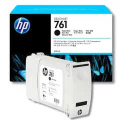 HP - Tinta 761 Matte Black Original 400 ml