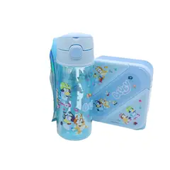CHILDRENS CLUB - Tomatodo + Taper + cubiertos Bluey
