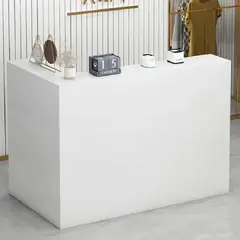 NACION MUEBLES - ESCRITORIO COUNTER PARA OFICINA PETER COLOR BLANCO