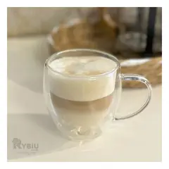 RYBIU IMPORT - Taza Didactica Util en 290ML Transparente Y+Regalo Agendita