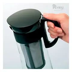 RYBIU IMPORT - Envase Moderno con Cerradura 900ml Y+Gift MiniAgenda