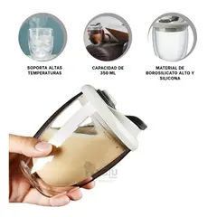 GENERICO - Envase Resistente Plomo de 350ml Y+Regalo Ligas para Peinar