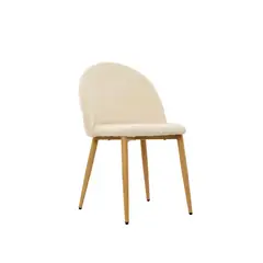 OFIDEAS - Silla De Comedor Diseño Ali Tapizado Arena