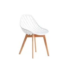 OFIDEAS - Silla De Comedor Diseño Turia Blanco