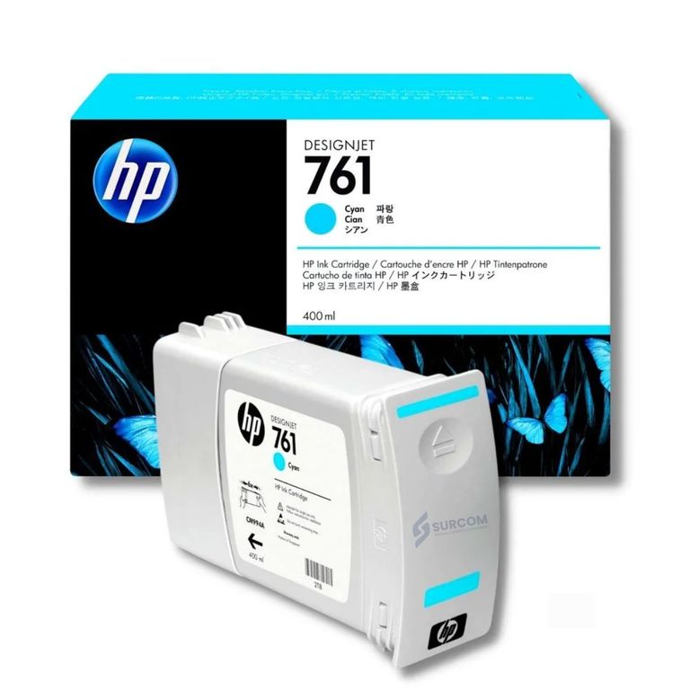 Tinta 761 Cyan Original 400 ml