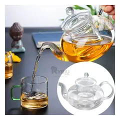 RYBIU IMPORT - Tetera Compacta de 100ML en Transparente Y+Regalo Stickers