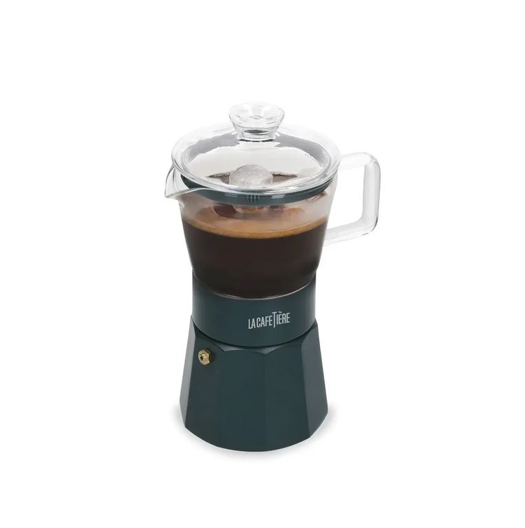 Cafetera Italiana Verona GREEN vidrio espresso X 240ml
