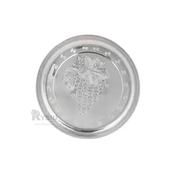 RYBIU IMPORT - Charola Redonda para Cocina 40x40 cm Y+Ligas de Regalo