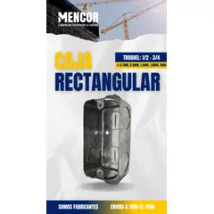 GENERICO - Caja Rectangular CS 34 E 09MM