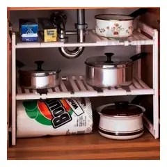 RYBIU IMPORT - Estante de Acero Inoxidable en Blanco Y+Regalo Agendita