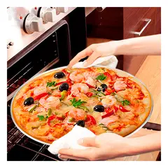 GENERICO - Bandeja Novedosa para Decoracion de Acero 40x40 cm